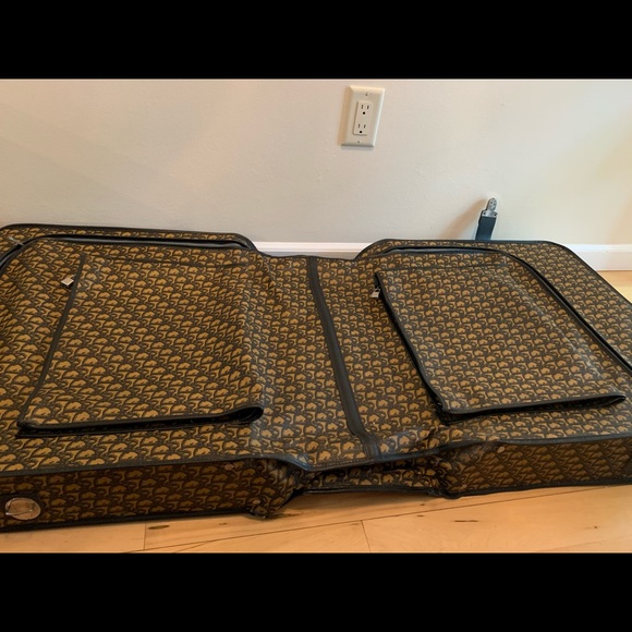 Vintage 1970s Christian Dior luggage - Picture 2 of 2